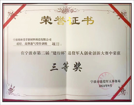 2021退役軍人大賽三等獎(jiǎng)
